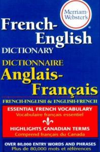 0877799172 Merriam Webster French English Dictionary