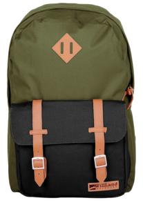 616641608224 Backpack: Romantica - Green/Black