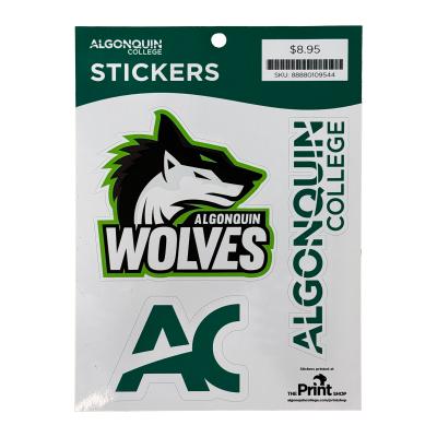 88880109544 Algonquin College Sticker Sheet