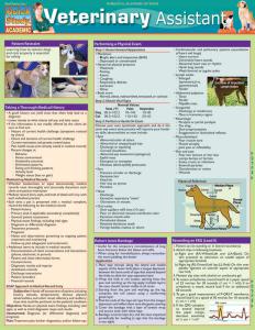 9781423216728 Veterinary Assistant